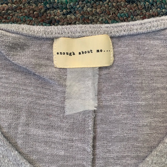 Enough About Me Oversized Sweater - Picture 5 of 5